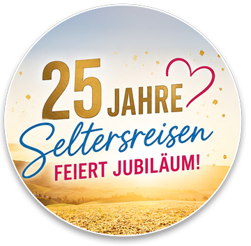 25 Jahre, Seltersreisen feiert Jubiläum 25 Jahre, Seltersreisen feiert Jubiläum